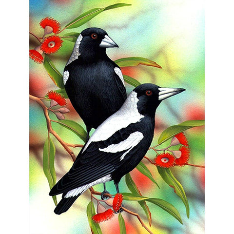 Bird  - Full Diamond Painting - 40x30cm