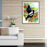 Bird  - Full Diamond Painting - 40x30cm