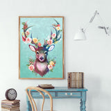 Elk  - Full Round Diamond - 30x40cm