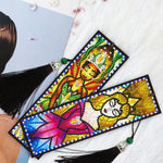 2pcs Girl-DIY Diamond Painting Bookmark