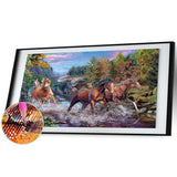 Horse - Full Diamond Painting - 50x100cm