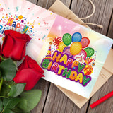 12pcs/Set-Birthday-Diamond Greeting Cards