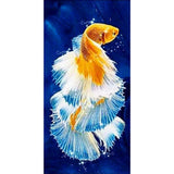 5D Diamond Painting  Fish Full Round Drill - 45x85cm