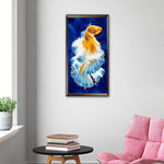 5D Diamond Painting  Fish Full Round Drill - 45x85cm