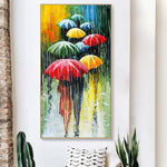 Umbrella People - Full Drill Round Drill - 45x85cm