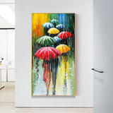 Umbrella People - Full Drill Round Drill - 45x85cm