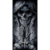 Skeleton Pray - Full Drill Round Drill - 45x85cm