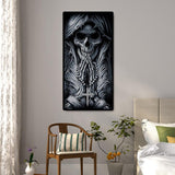 Skeleton Pray - Full Drill Round Drill - 45x85cm