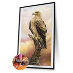 Animal Eagle - Full Drill Round Drill - 45x85cm