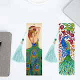 2pcs Peacock-DIY Diamond Painting Bookmark