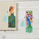 2pcs Peacock-DIY Diamond Painting Bookmark