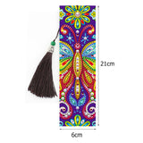 2pcs Butterfly-DIY Diamond Painting Bookmark