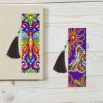 2pcs Butterfly-DIY Diamond Painting Bookmark