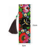 2pcs Flower-DIY Diamond Painting Bookmark