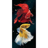 Fish Pictureations - Full Drill Round Drill - 45x85cm