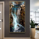 Waterfall  - Full Drill Round Drill - 45x85cm