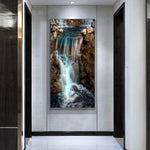 Waterfall  - Full Drill Round Drill - 45x85cm