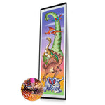 Dinosaur for Kid - Full Drill Round Drill - 25x115cm