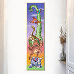 Dinosaur for Kid - Full Drill Round Drill - 25x115cm