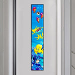 Fish and Seahorse Animal - Full Drill Round Drill - 25x115cm