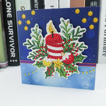 8pcs/Set-Christmas-Diamond Greeting Cards