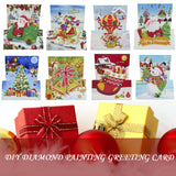 8pcs/Set-Christmas-Diamond Greeting Cards