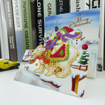 8pcs/Set-Christmas-Diamond Greeting Cards