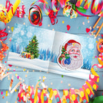 8pcs/Set-Christmas-Diamond Greeting Cards