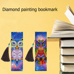 2pcs Owl-DIY Diamond Painting Bookmark