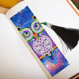 2pcs Owl-DIY Diamond Painting Bookmark