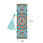 2pcs Mandala-DIY Diamond Painting Bookmark