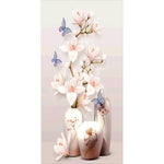 45x85cm Vase Mangnolia - Full Drill Round Drill - 45x85cm