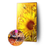 Sunflower - Full Drill Round Drill - 45x85cm