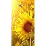 Sunflower - Full Drill Round Drill - 45x85cm