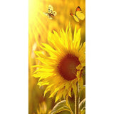 Sunflower - Full Drill Round Drill - 45x85cm