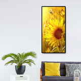 Sunflower - Full Drill Round Drill - 45x85cm