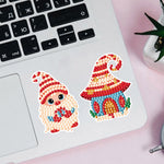 2pcs Christmas DIY Diamond Drawing Stickers