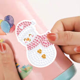 2pcs Christmas DIY Diamond Drawing Stickers