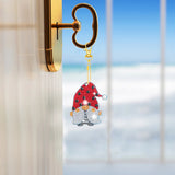 5pcs DIY Diamond Painting Ladybug Gnomes Double-sided Keychains