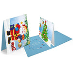 8pcs/set 3D Christmas Greeting Cards Diamond Painting