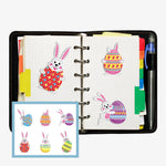 6pcs-Easter-Diamond Painting Free Stickers