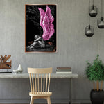 Fallen Angel 5D Diamond Painting Full Round Drill (40*80)