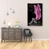 Fallen Angel 5D Diamond Painting Full Round Drill (40*80)