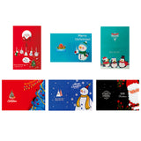 6pcs/Set-Christmas-Diamond Greeting Cards