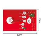 6pcs/Set-Christmas-Diamond Greeting Cards