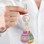 5pcs Easter Single Sided Keychain