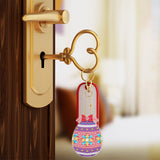 5pcs Easter Single Sided Keychain