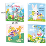 4pcs/Set-Easter-Diamond Greeting Cards