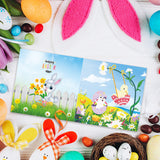 4pcs/Set-Easter-Diamond Greeting Cards