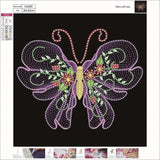 Butterfly-Crystal Rhinestone Diamond Painting(30*30CM)